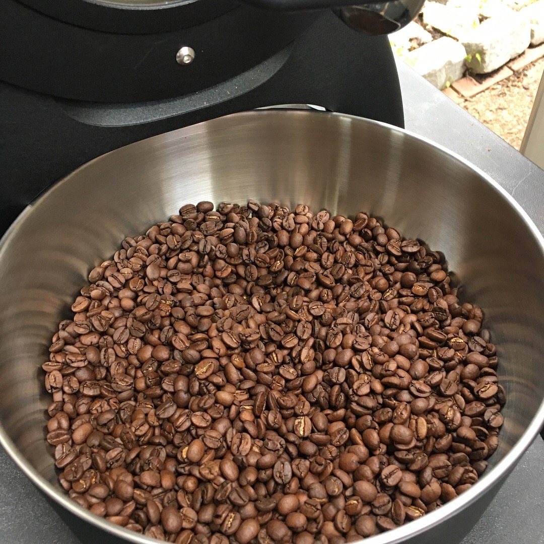 Freshly Roasted Coffee Beans